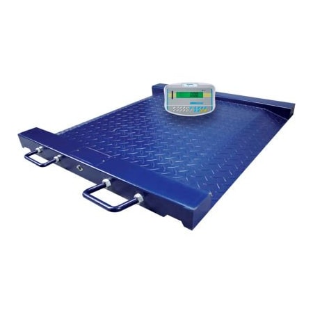 Adam Equipment Adam Equipment PTM Series Digital Platform Drum Scale W/GK LCD Indicator, 1,110 lb x 0.2 lb PTM 500-GK